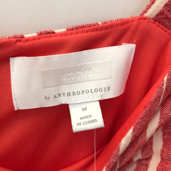 Anthropologie Cropped Wide-Leg Striped Jumpsuit - Picture 7 of 8